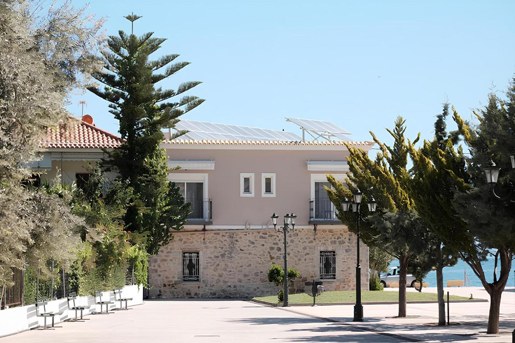 Villa Zen Minimal Luxury Housing Tyros Extérieur photo
