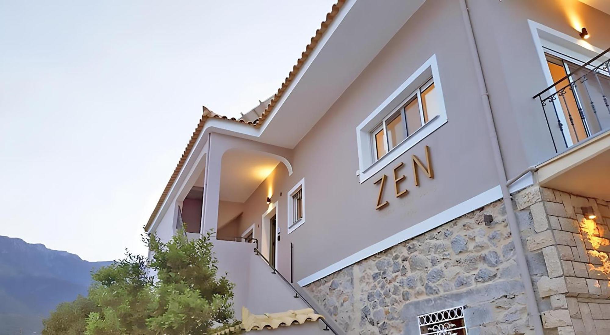 Villa Zen Minimal Luxury Housing Tyros Extérieur photo