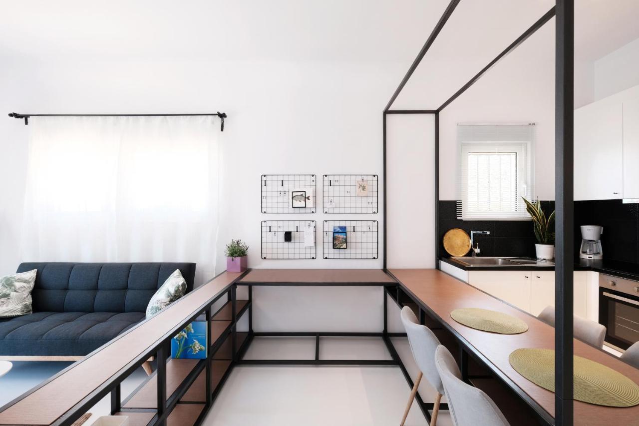 Villa Zen Minimal Luxury Housing Tyros Extérieur photo